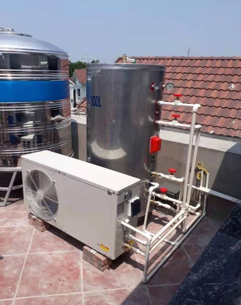 Máy nước nóng trung tâm Heat pump tại Bình Định